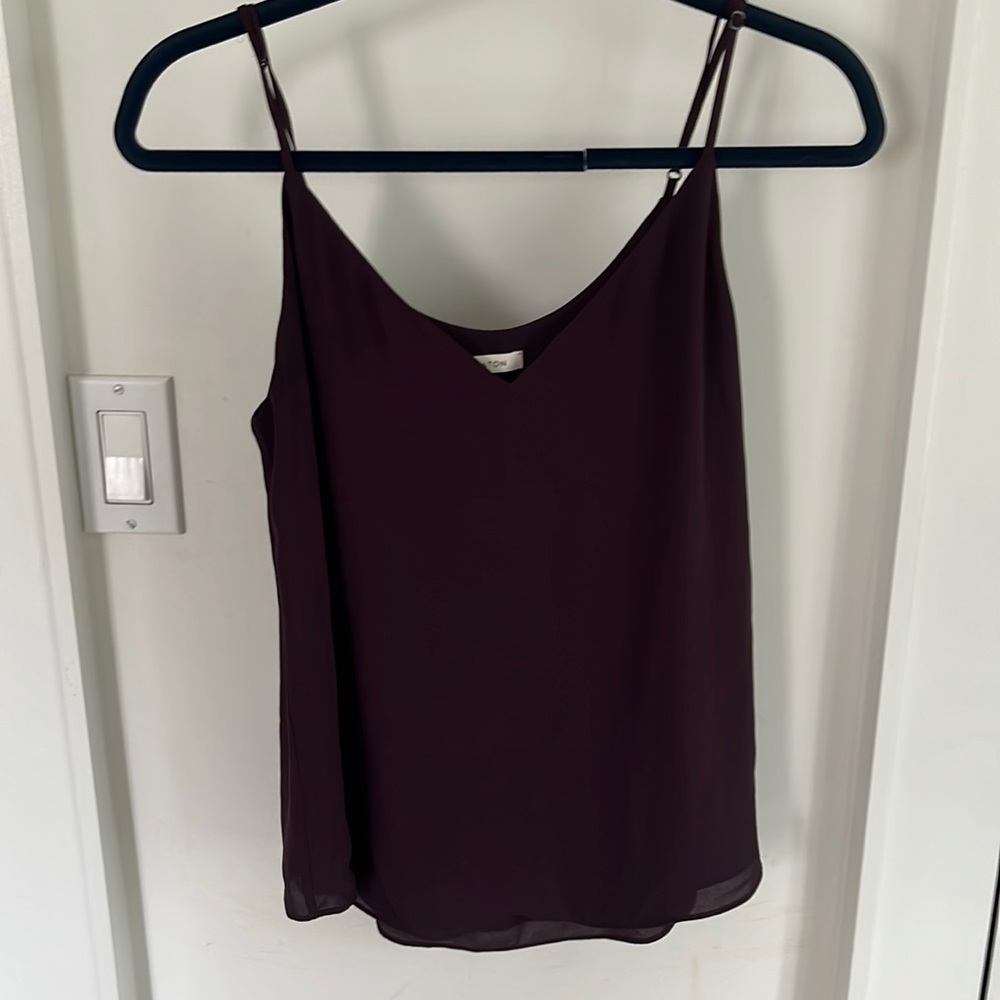 Babaton maroon tank top